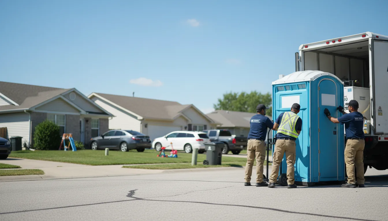 Standard Porta Potty Rentals in Melvern, KS near me